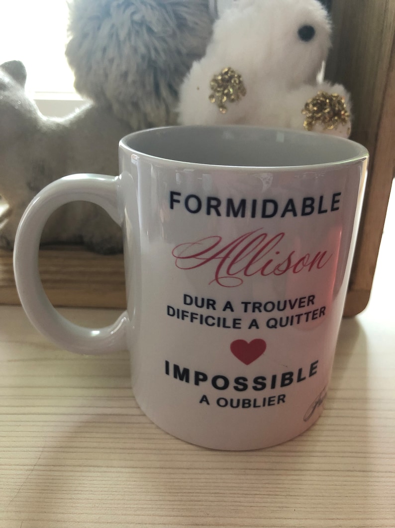 MUG personnalisé formidable collègue image 5