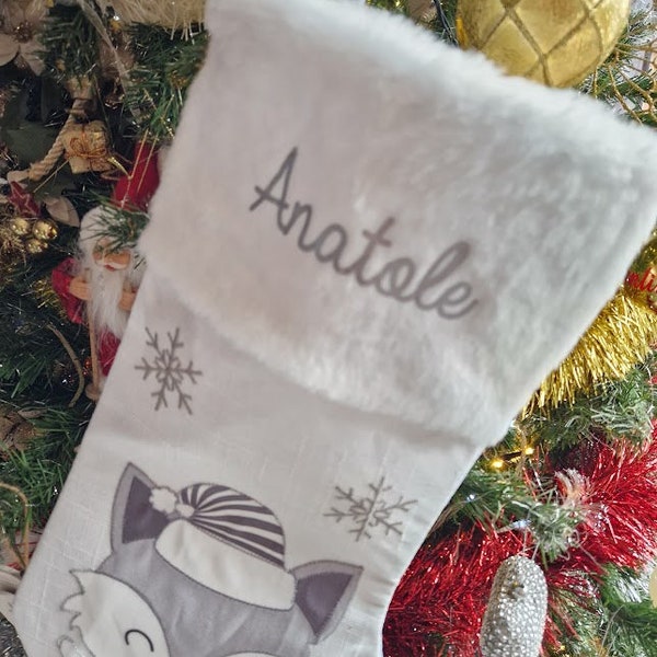 Personalized Christmas socks with first names