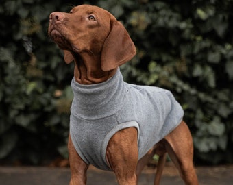 Fleece PRO - Sweatshirt for Vizsla - dog clothes - Grey