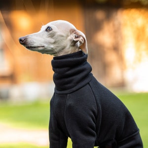 90% cotton Best italian greyhound clothing , comfortable Jumpsuit for iggy Black image 5