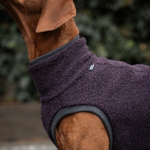 42% wool Sweatshirt for Vizsla dog clothes PURPLE image 6