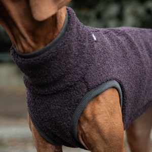 42% wool Sweatshirt for Vizsla dog clothes PURPLE image 4