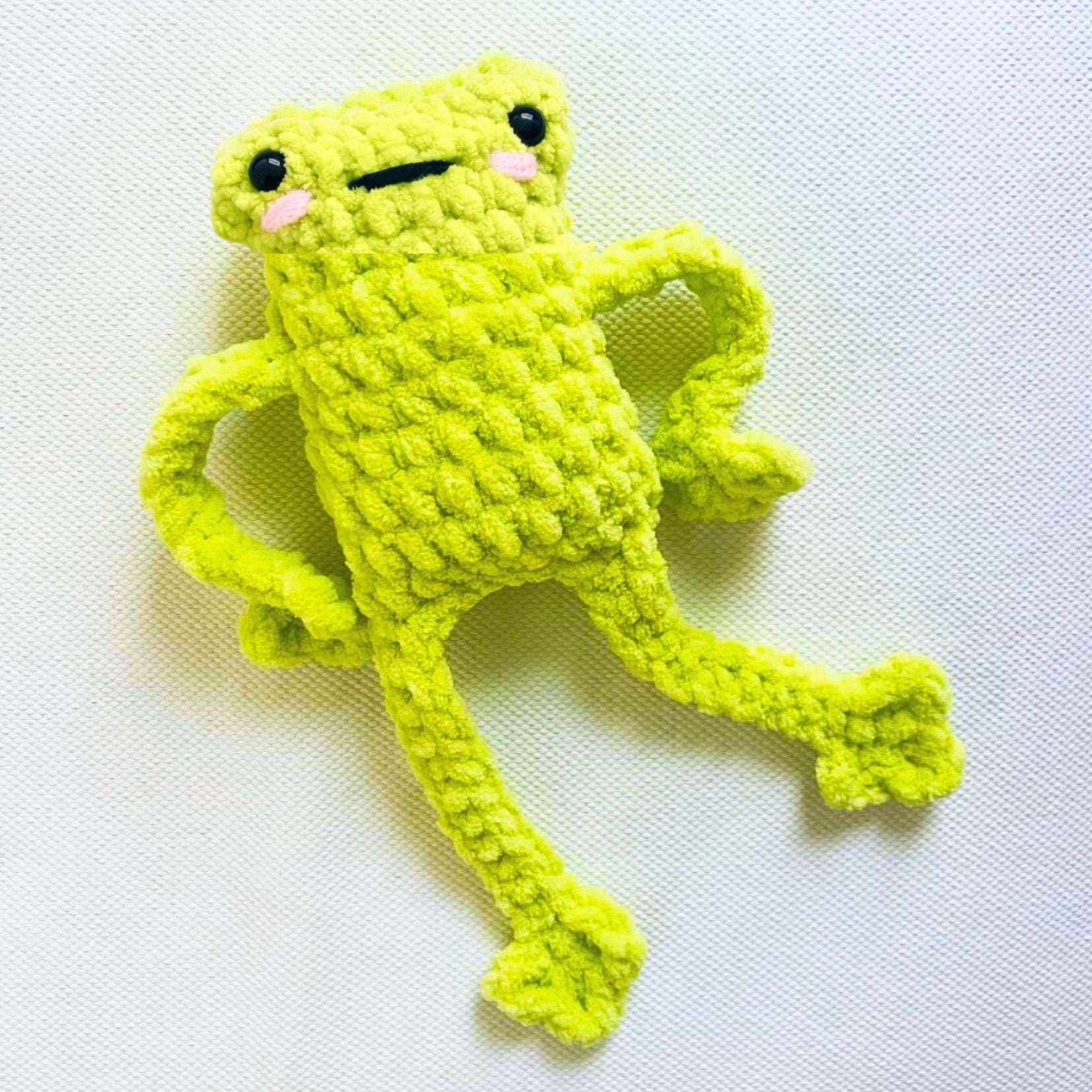 30 Leggy Frog Crochet Patterns to Charm Kids and Frog Fans 10 Leggy Frog Crochet Pattern PDF • No-Sew Amigurumi Frog