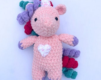 Crochet Unicorn Pattern, Unicorn Amigurumi PDF in English Terms, Instant PDF Download, Crochet Plush Unicorn, Unicorn Crochet, Crochet toy