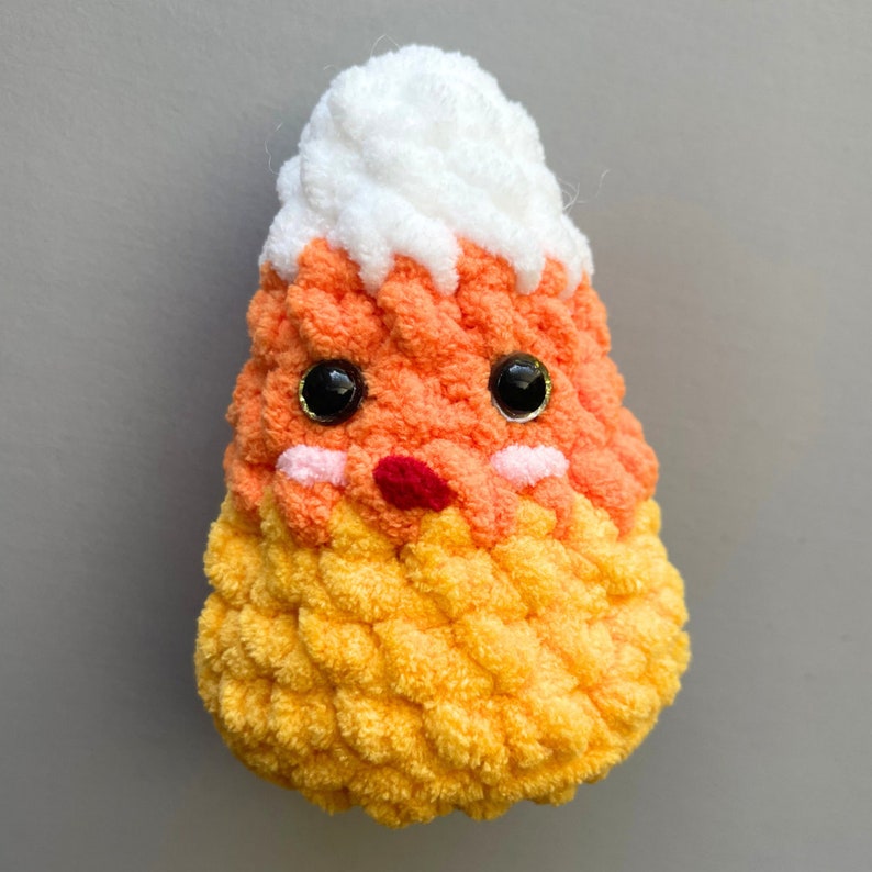Cute Plushie Candy Corn Crochet Pattern PDF, Easy Amigurumi Crochet ...
