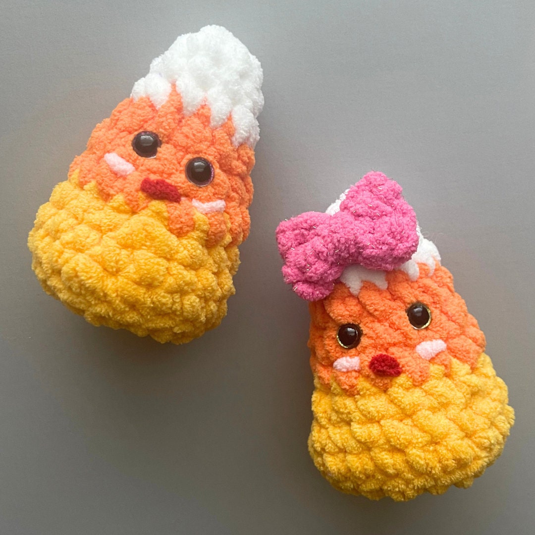 Cute Plushie Candy Corn Crochet Pattern PDF, Easy Amigurumi Crochet ...