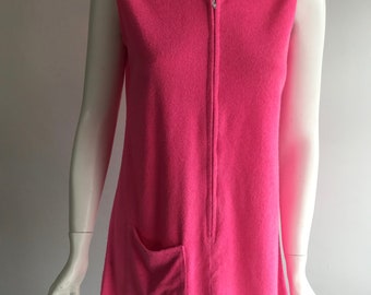 sleeveless terry cover up