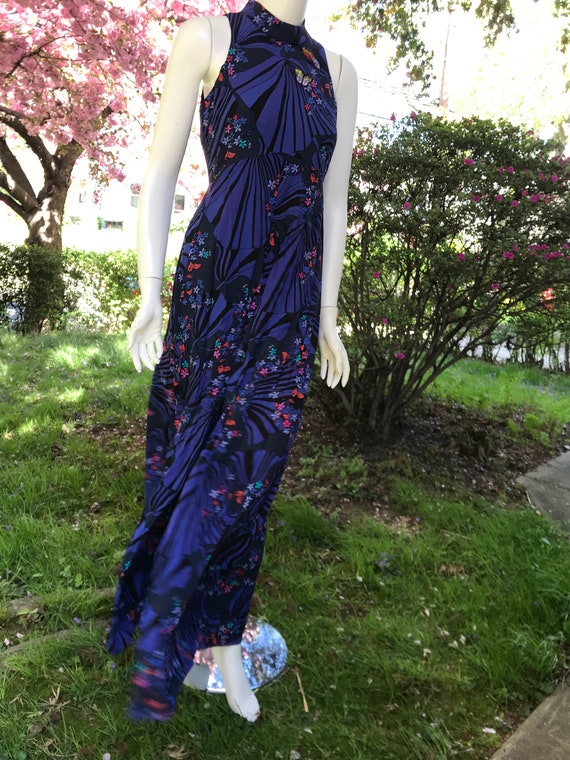 Moulinette Soeurs Purple Butterfly Jump Suit Psych