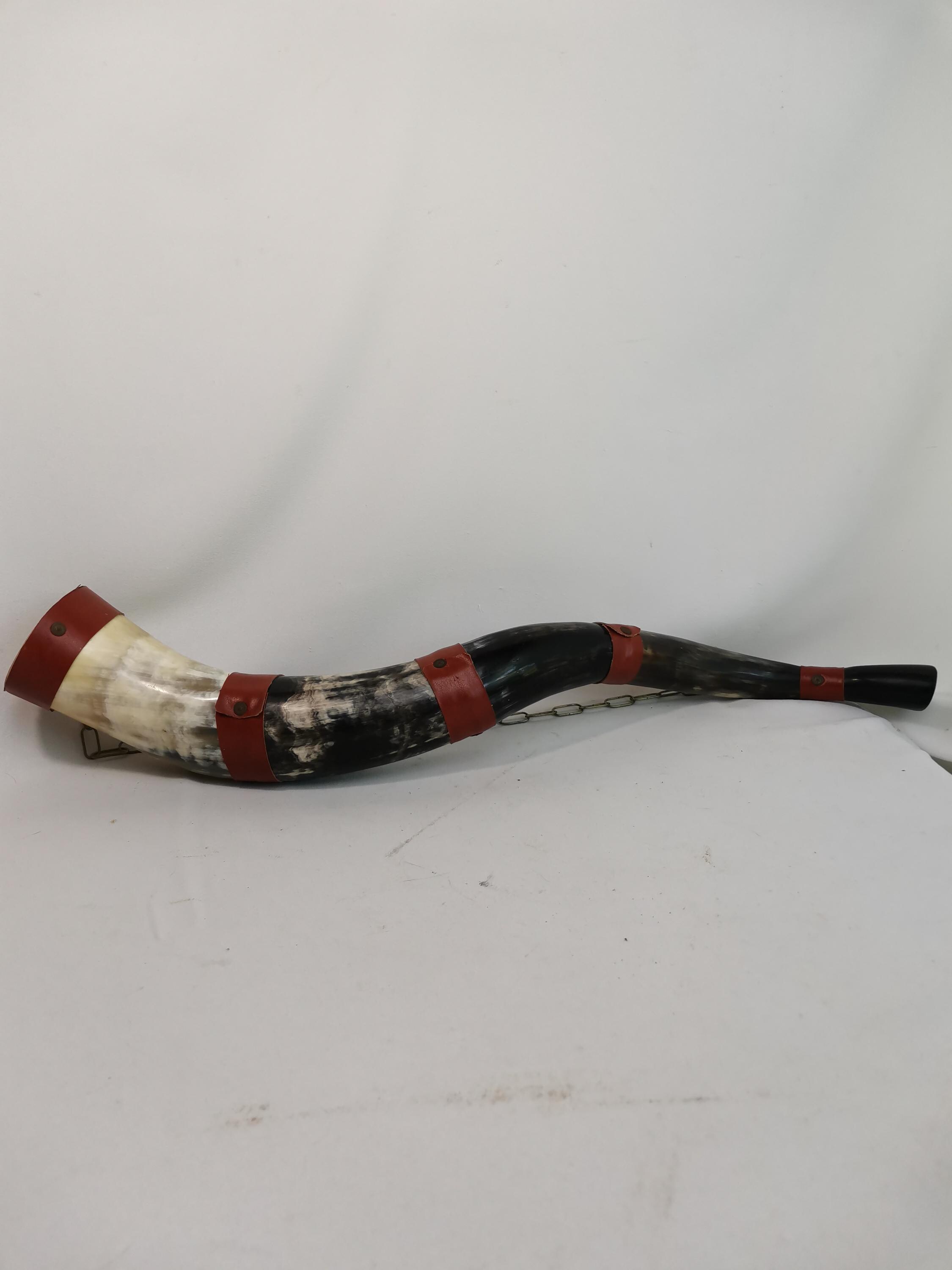 ビンテージ ホルン 管楽器 1960 年代 牛角ホーン |牛の角で作られた  