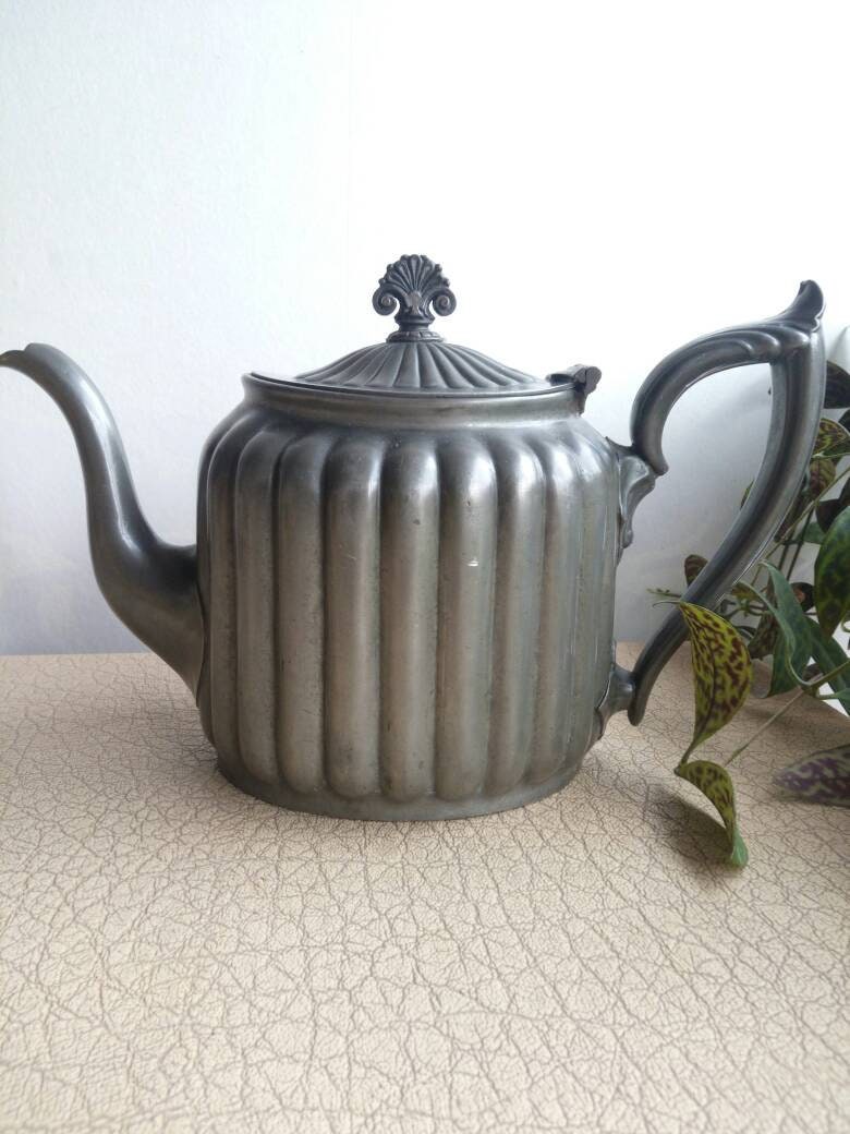 Britannia metal teapot - Etsy 日本