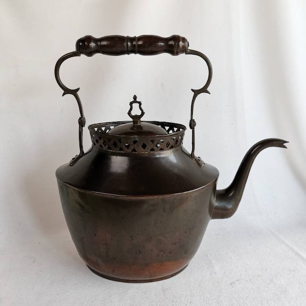 Metal Teapot Etsy