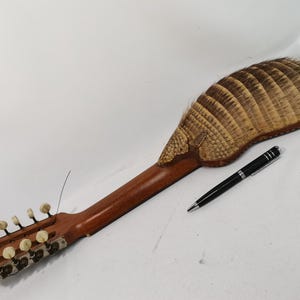Vintage Charango Stringed Instrument With 10 Strings and Armadillo ...