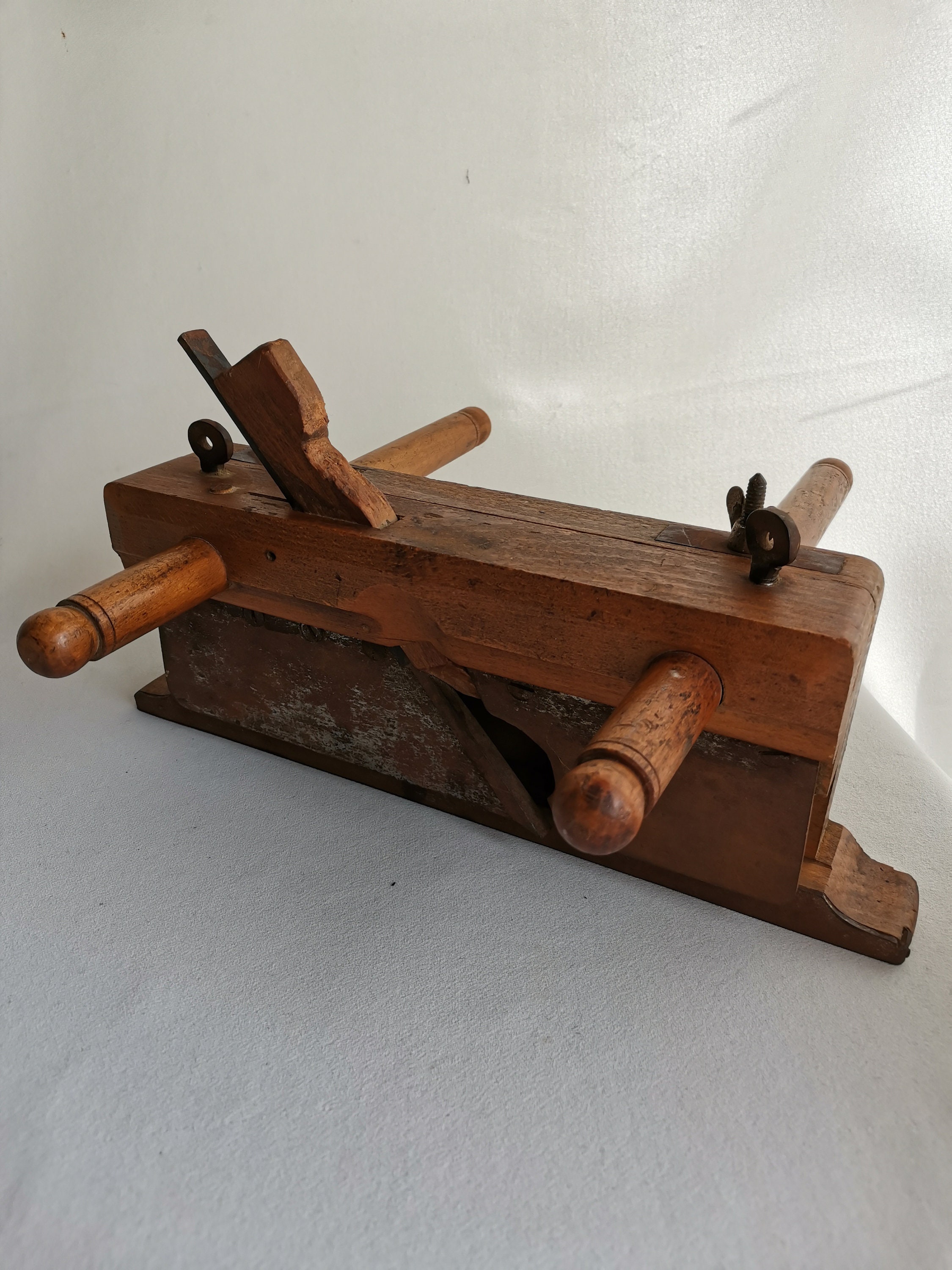 Antique Wooden Plane Nooitgedagt 1900s Large Antique Plane Antique