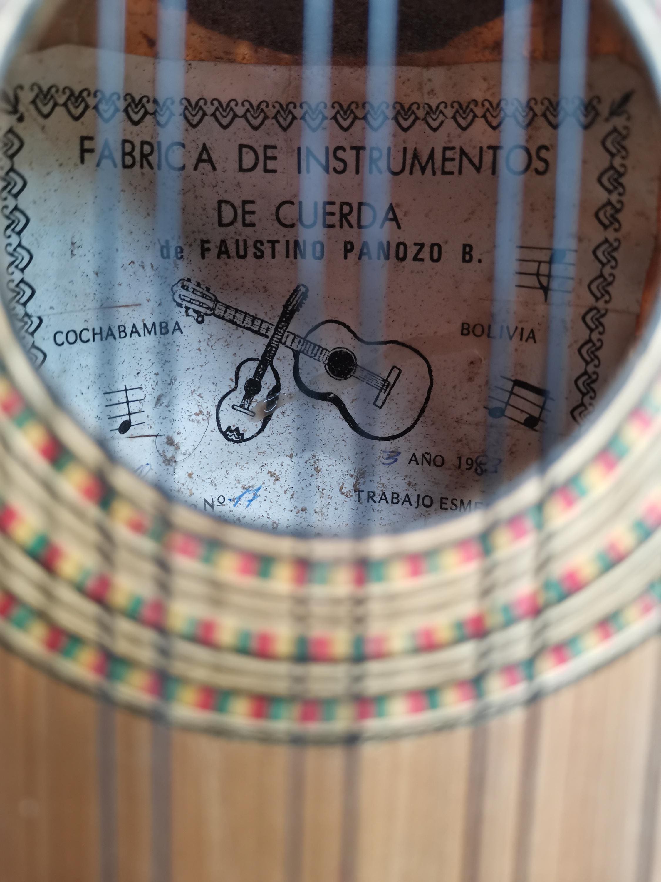Vintage Charango Stringed Instrument With 10 Strings and