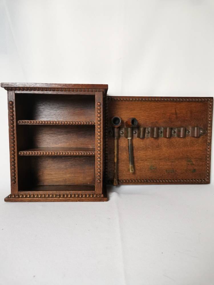 Tobacco pipe wall cabinet - Etsy 日本