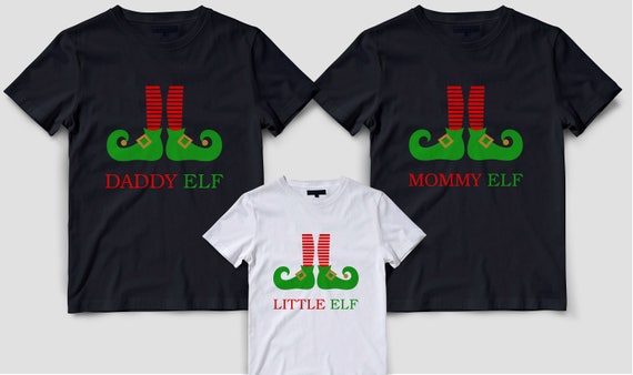Matching Family Christmas Shirts Elf Shirt Christmas Elf Etsy