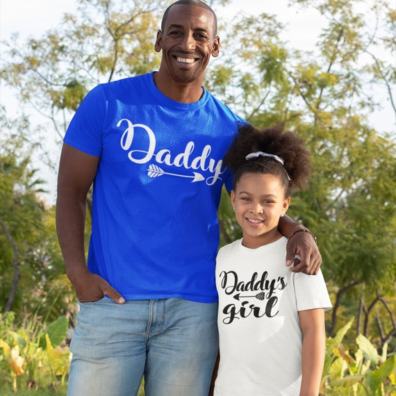 loop tynd Sicilien Daddy Daughter Shirts Dad and Daughter Daddys Girl Shirt - Etsy