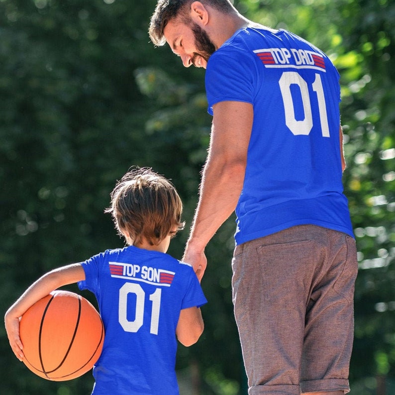 Family Matching Shirts Top Gun Father Son Matching Shirts Etsy