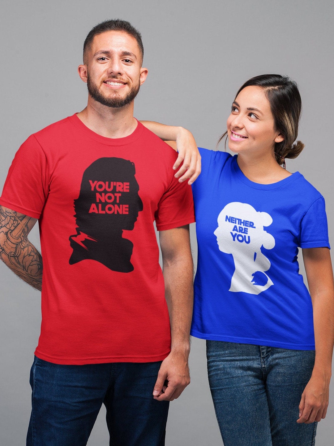 Kylo Ren Shirt Disney Couple Star Wars Shirts Rey Shirt | Etsy