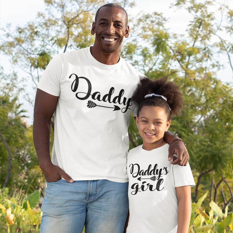 father and daughter matching