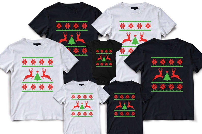 matching ugly christmas shirts