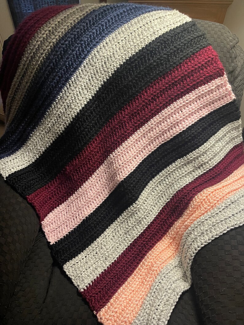 Crochet Lap Blanket Etsy