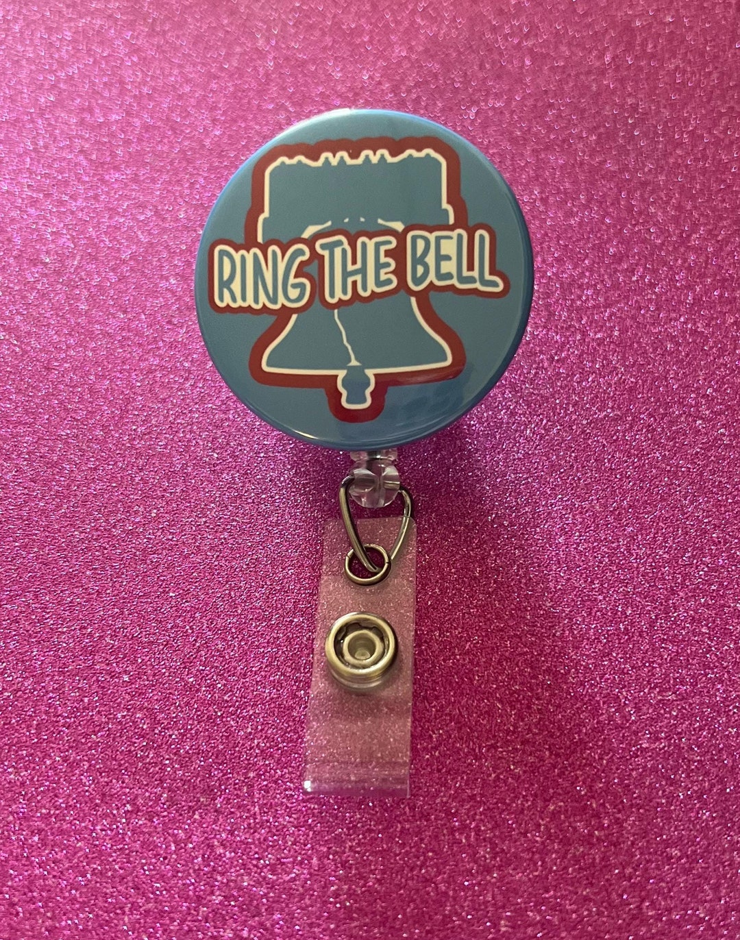 Ring the Bell Blue Background Badge Reel, Philly Sports, Philadelphia ...