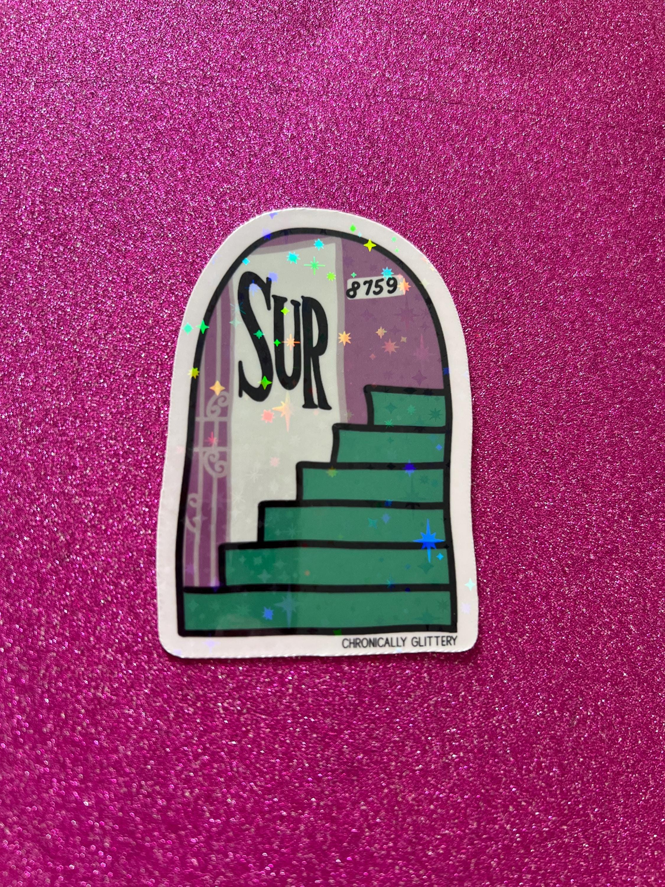 Holo Sur Portal Sticker, Back Alley, Sparkles, Vanderpump Rules, Bravo, Reality TV, California, LA, West Hollywood, Tattoo Inspired, WEHO