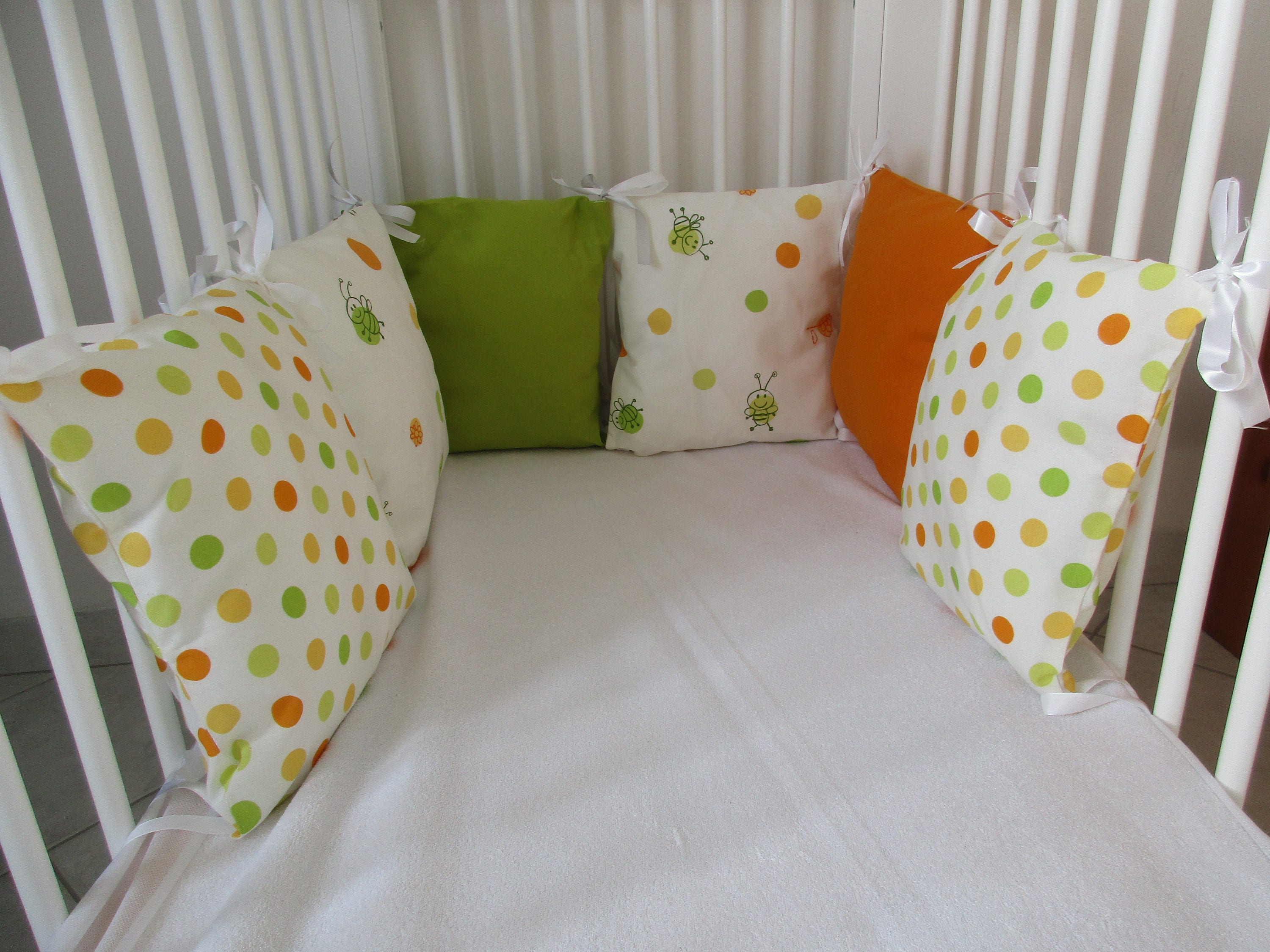 Tour de Lit Coussin Pour Bébé Motif à Pois