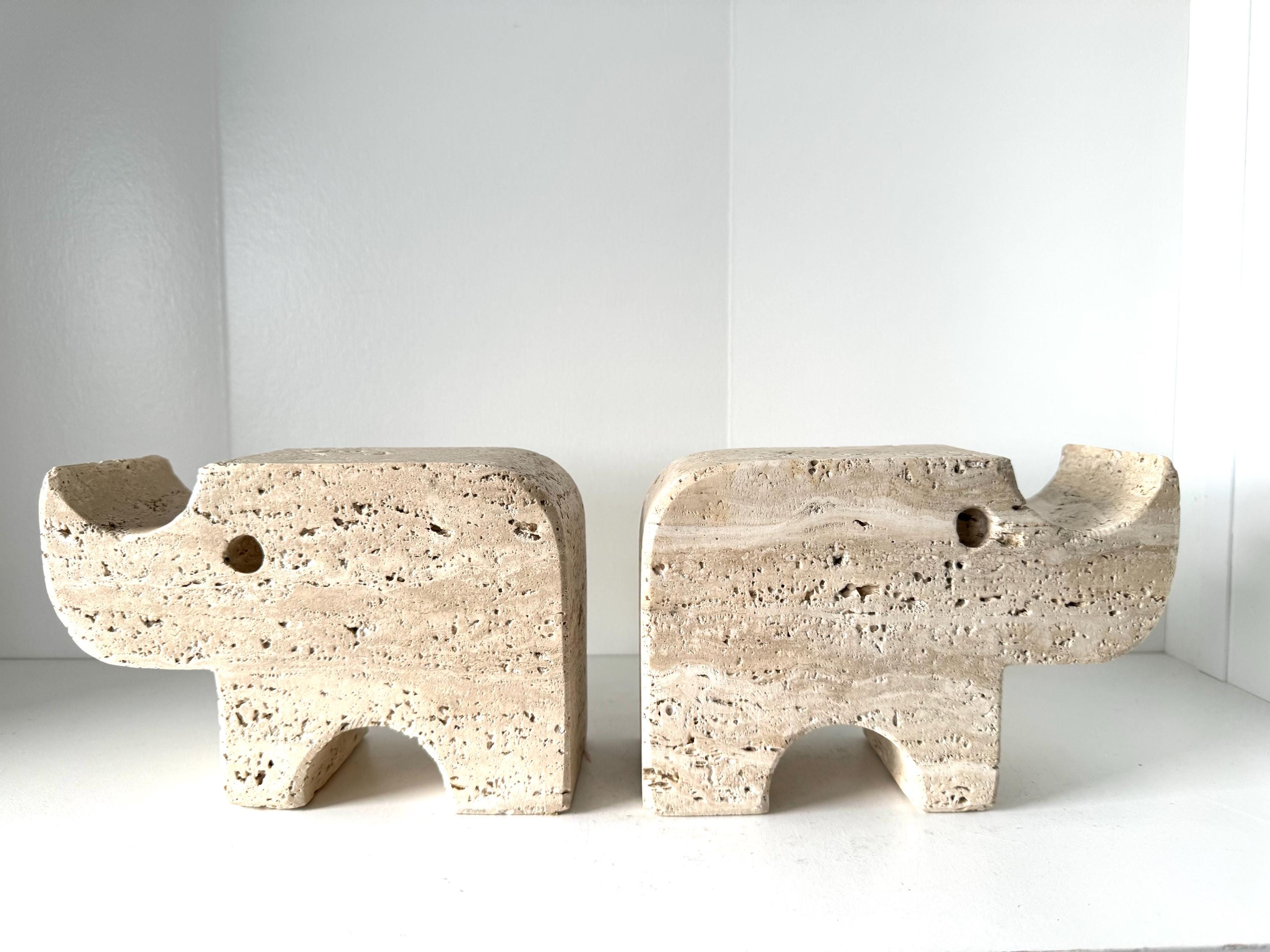 イタリア　Fratelli Mannelli / フラテッリ・マネッリ　像 stoop | Giraffe Figure Bookend by Fratelli Mannelli for LS