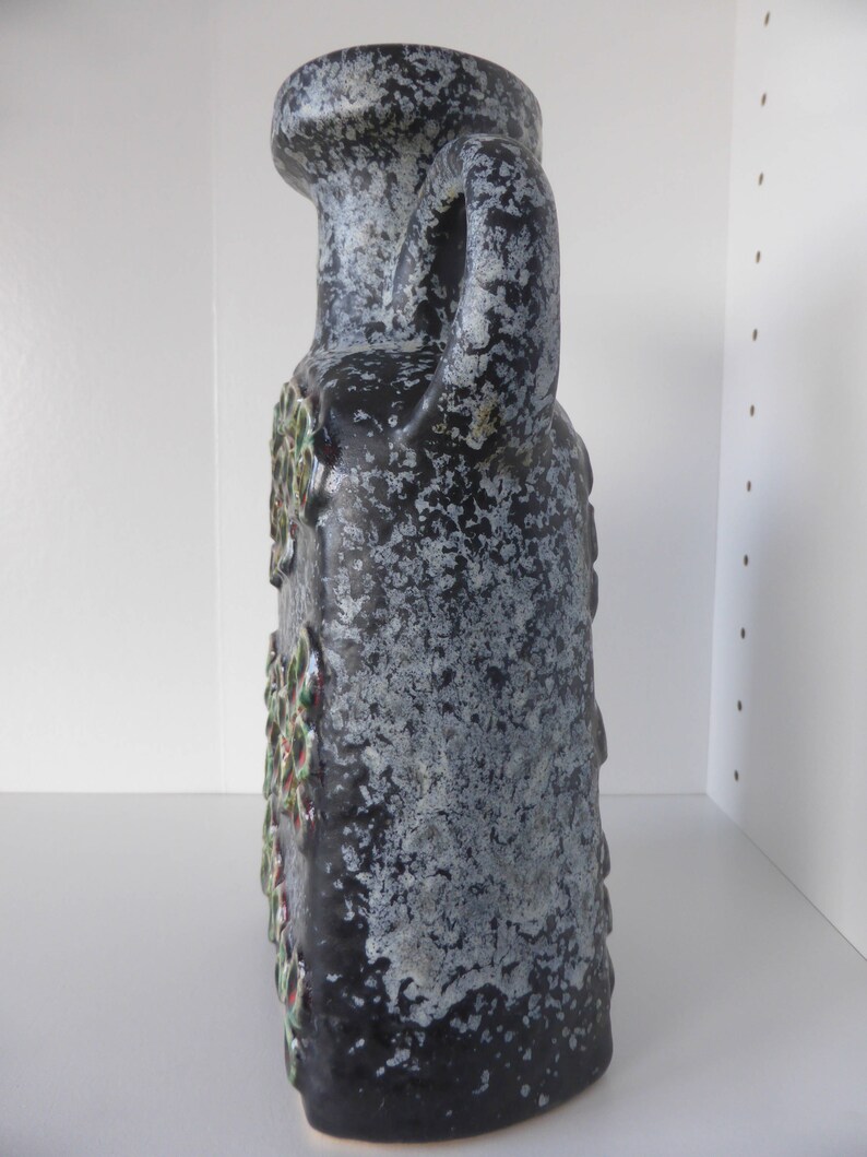 Decor Domino Formnumber 614-25 Rare 70/'s Design Dumler /& Breiden Fairytale Ceramic Vase West germany 1970.