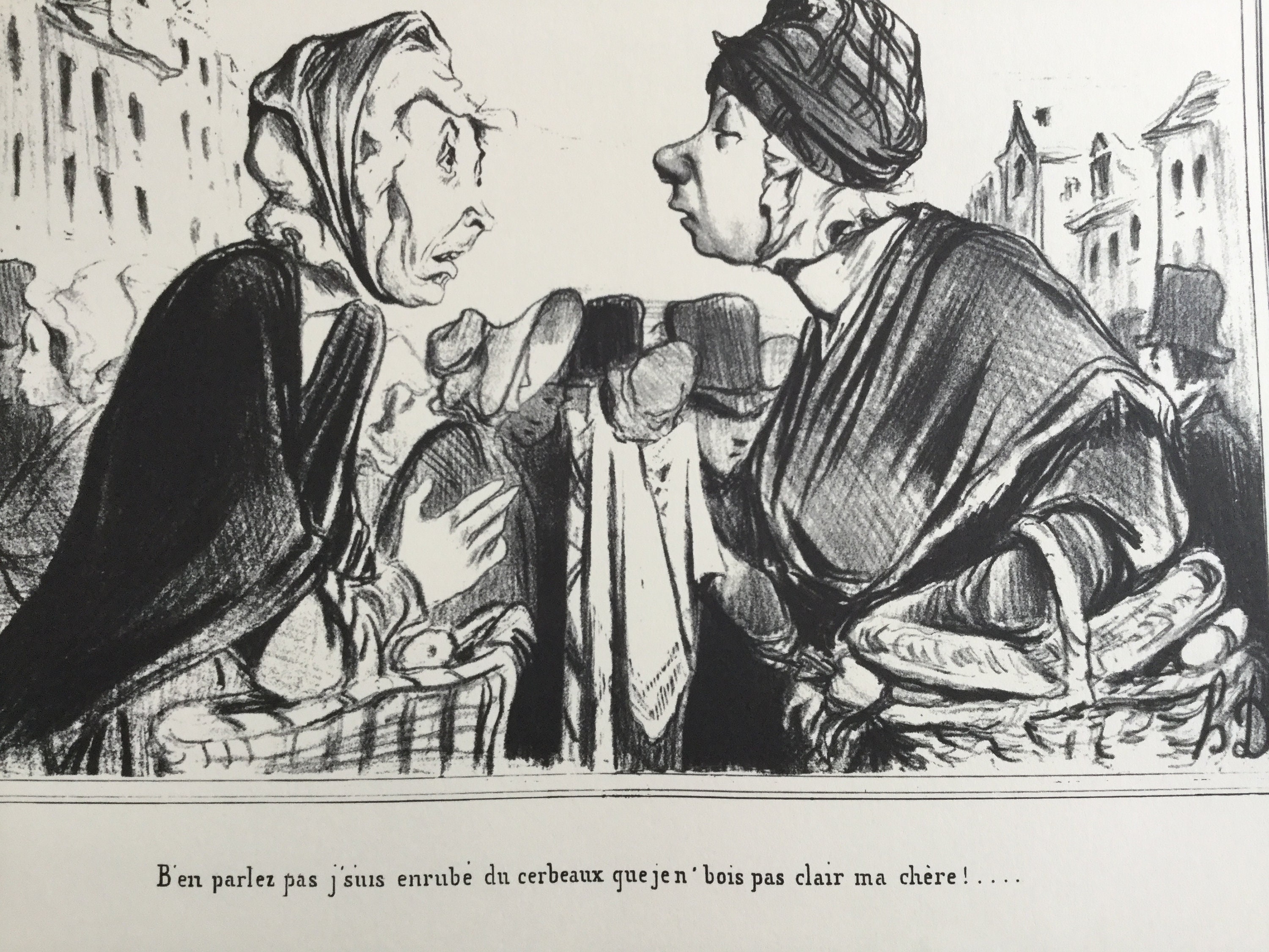 Affiche Humoristique- Affiche Humour - Médecine Affiche Vintage -Caricature de Daumier Daumier Print