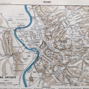 Ancient Rome Map, Rome in the 12th Century Rome in 1922, Roman Art ...