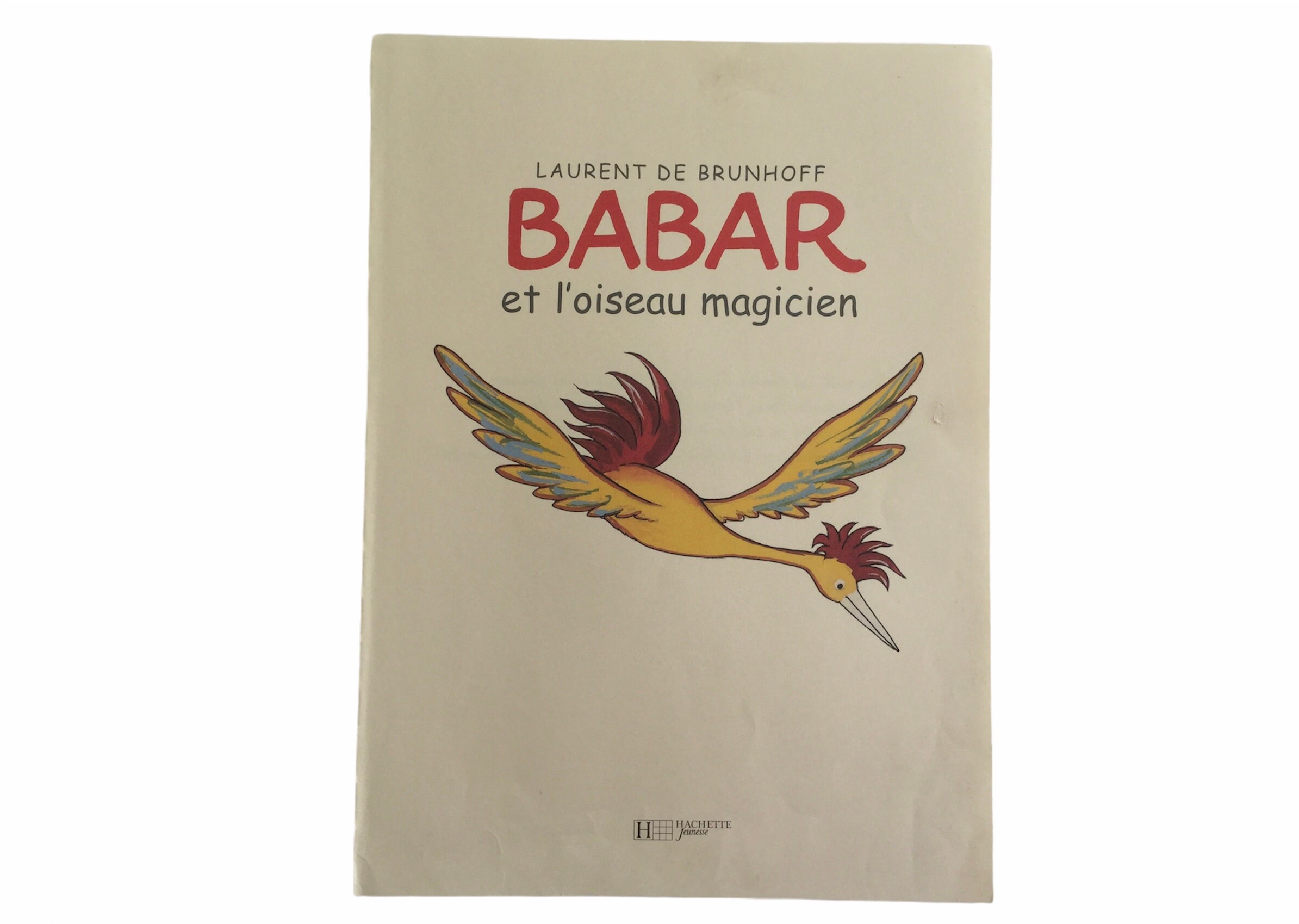 Babar Print - Babar The Elephant Poster Decoration Murale- Print For Children's Room Antique France 