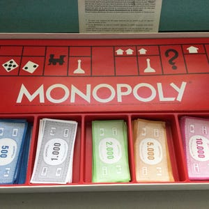 1978 Monopoly ancien jeu du Monopoly, jeu en français Parkers Brothers, 1970, Monopoly, jouet ancien, années 70, ancien jeu de société