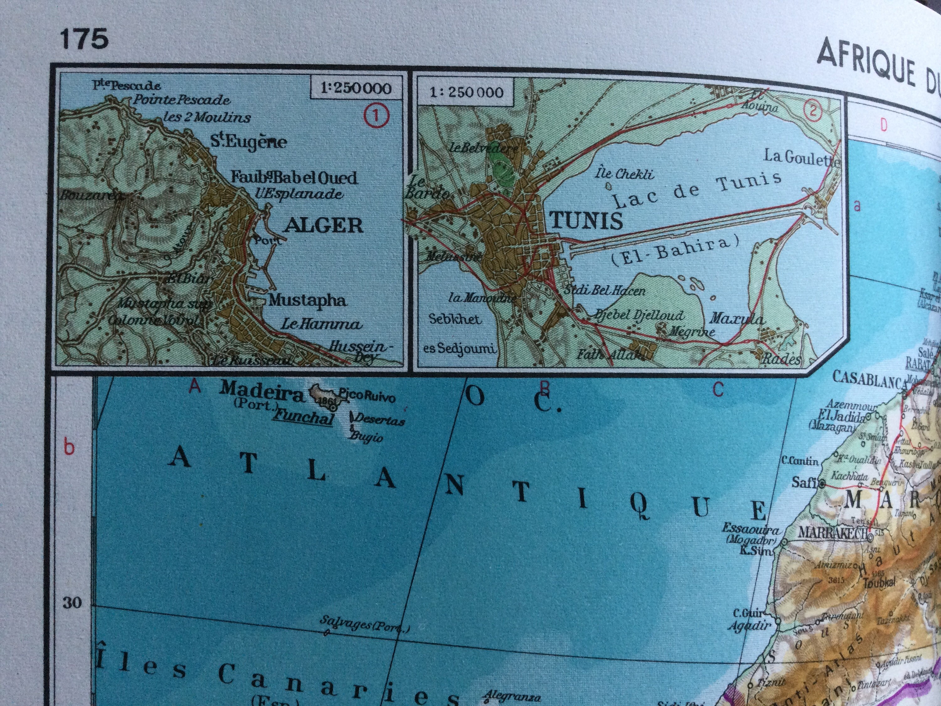 Reserved Michelle - Carte Algérie Avenue Saint Eugène Afrique Du Nord Carte Ancienne Africa Map Anti