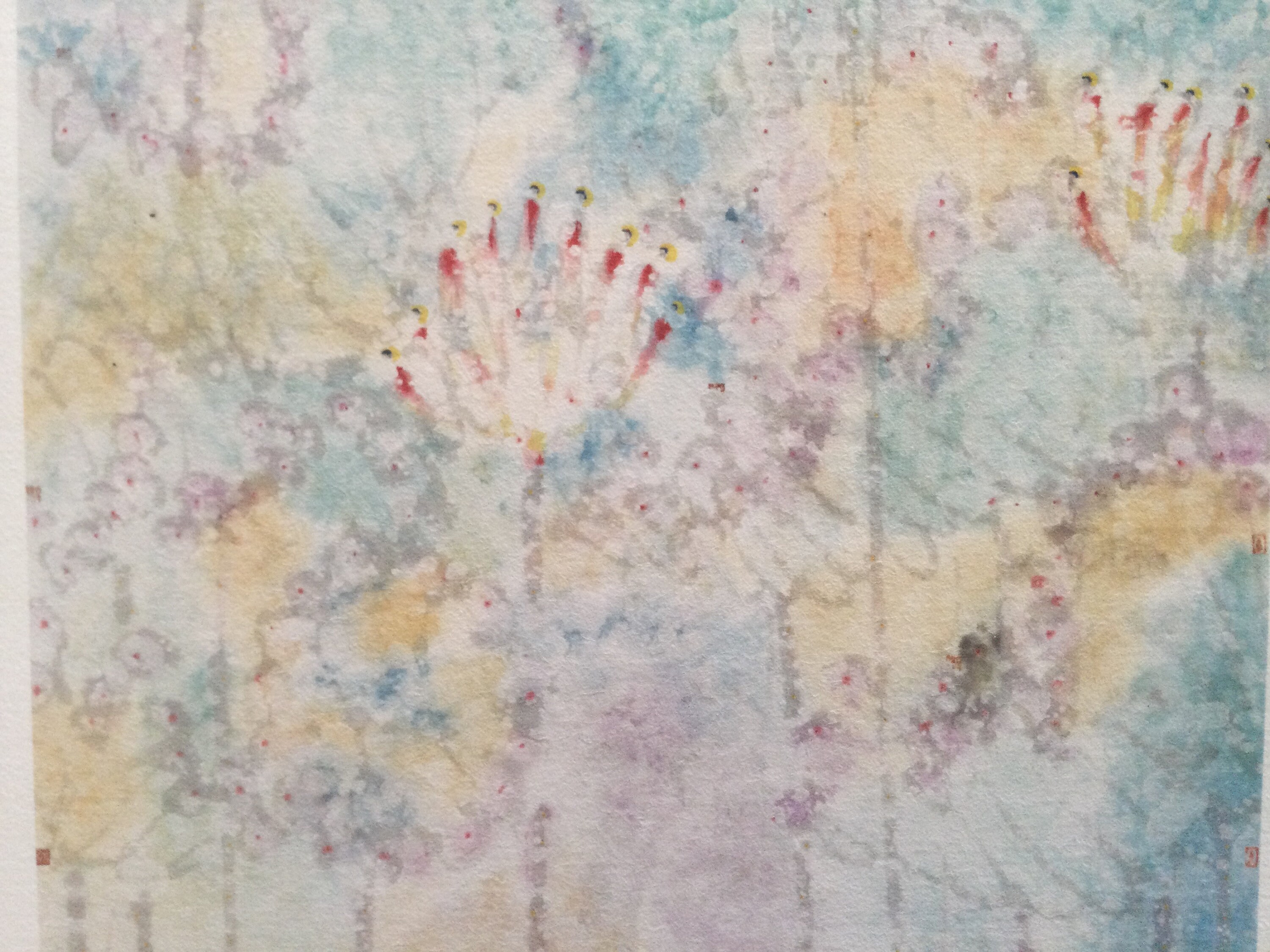 Print Art - Art Of Dachan Shi Chinois Calligraphie Chinoise -Antique Print France 16, 5 X 26 cms