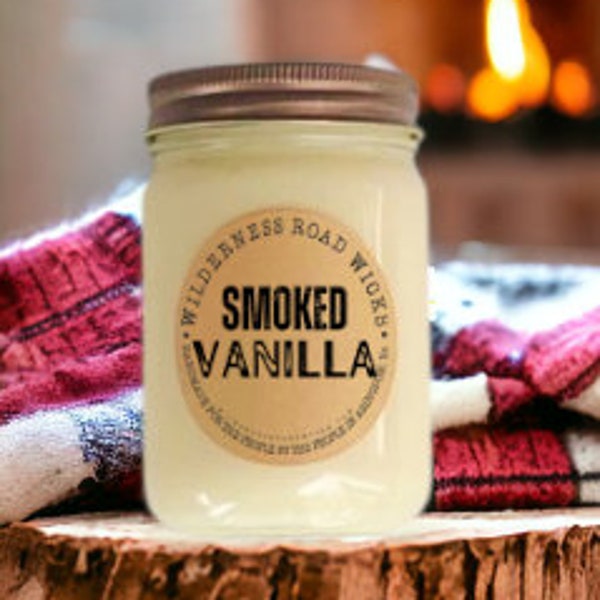 SMOKED VANILLA Soy Candle