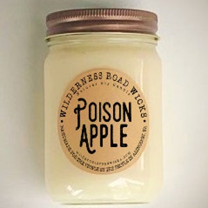 POISON APPLE | Natural Soy Candle | Halloween | Fairy Tale