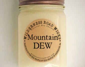 MOUNTAIN DEW Natural Soy Candle