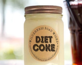 DIET COKE Natural Soy Candle | Cola Scent