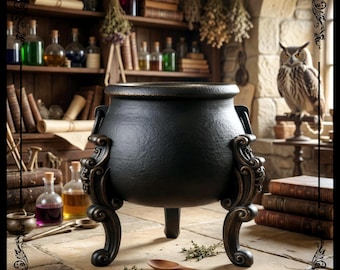 Miniature/Dollhouse 1:12 Scale Magical Cauldron