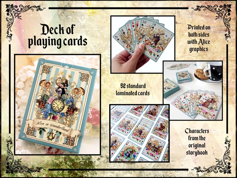 Whimsical Alice in Wonderland Treasure Chest / Box & Drink Me Etsy