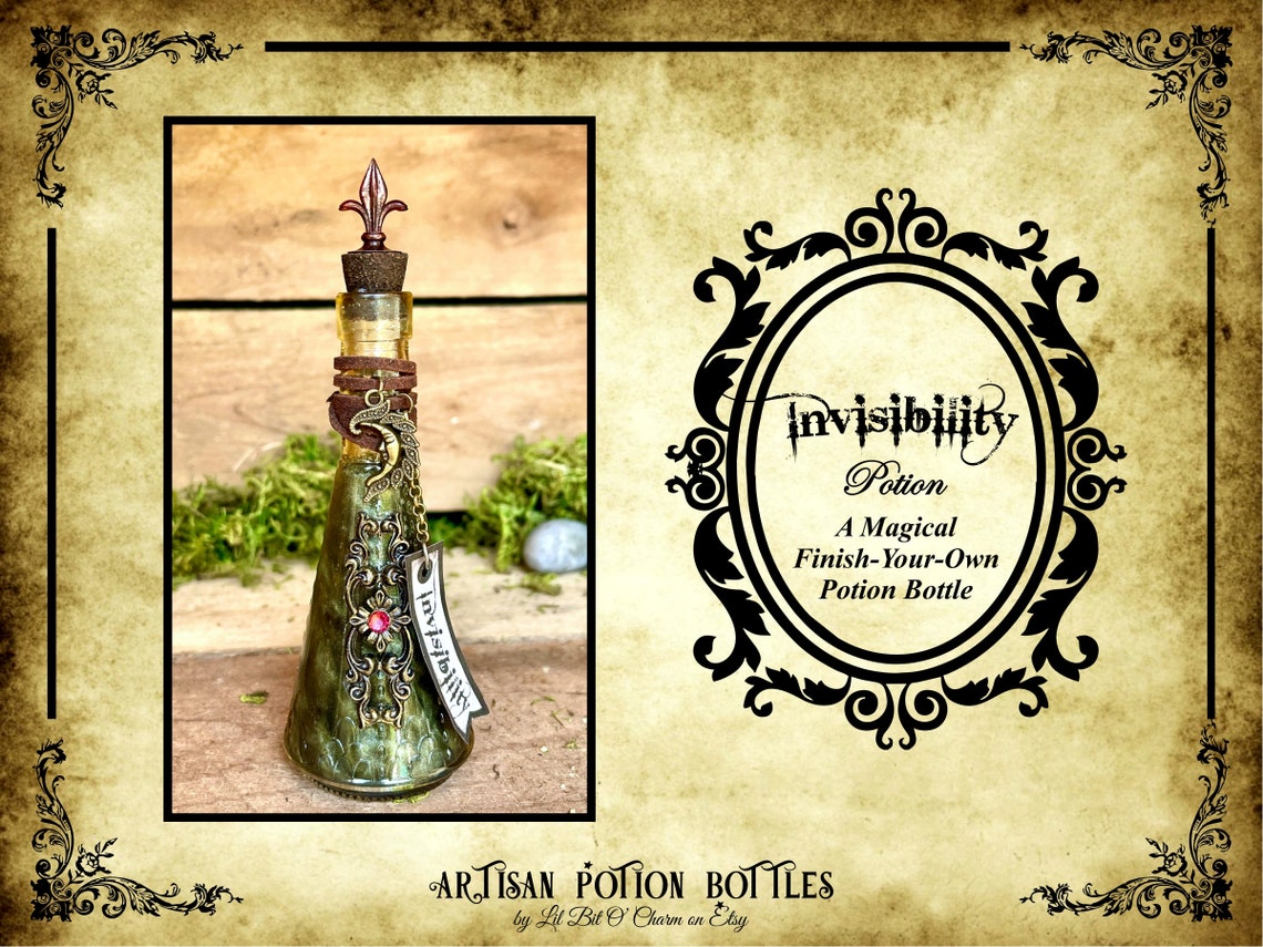Potion dinvisibilité Parfait pour votre événement Harry Etsy