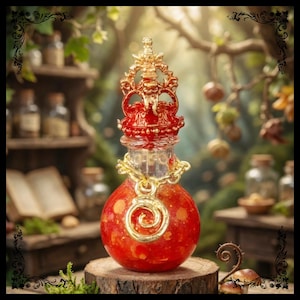The Elixirs and Enchantments 1:6 Scale Dollhouse / Miniature Glass Potion Bottle Collection