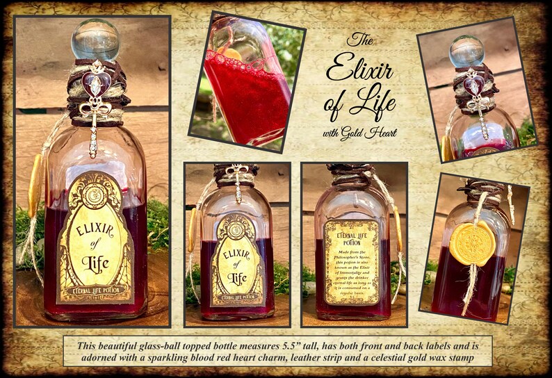 The Elixir of Life Potion Perfect for your Harry Potter | Etsy