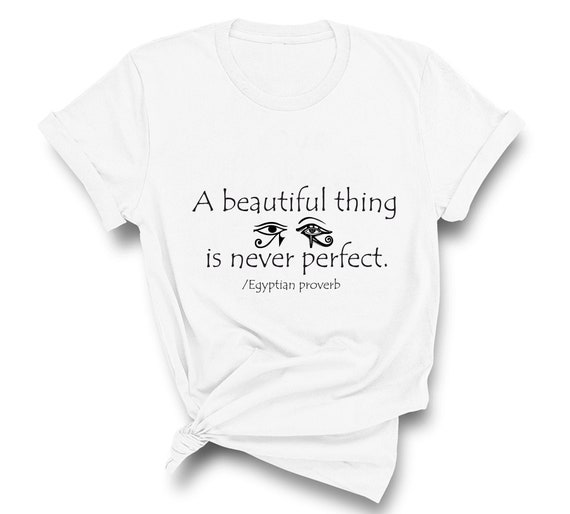 Proverbe Egyptien T Shirt Belle Chose Tee Cadeau Pour Etsy France