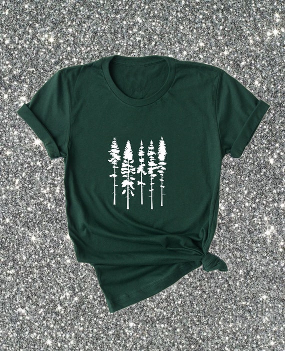 Adventure Shirt Gift Wanderlust Shirt Unisex Skinny Pine Shirt Hiking Shirt Tree Lover Shirt Nature Lover Explore Shirts