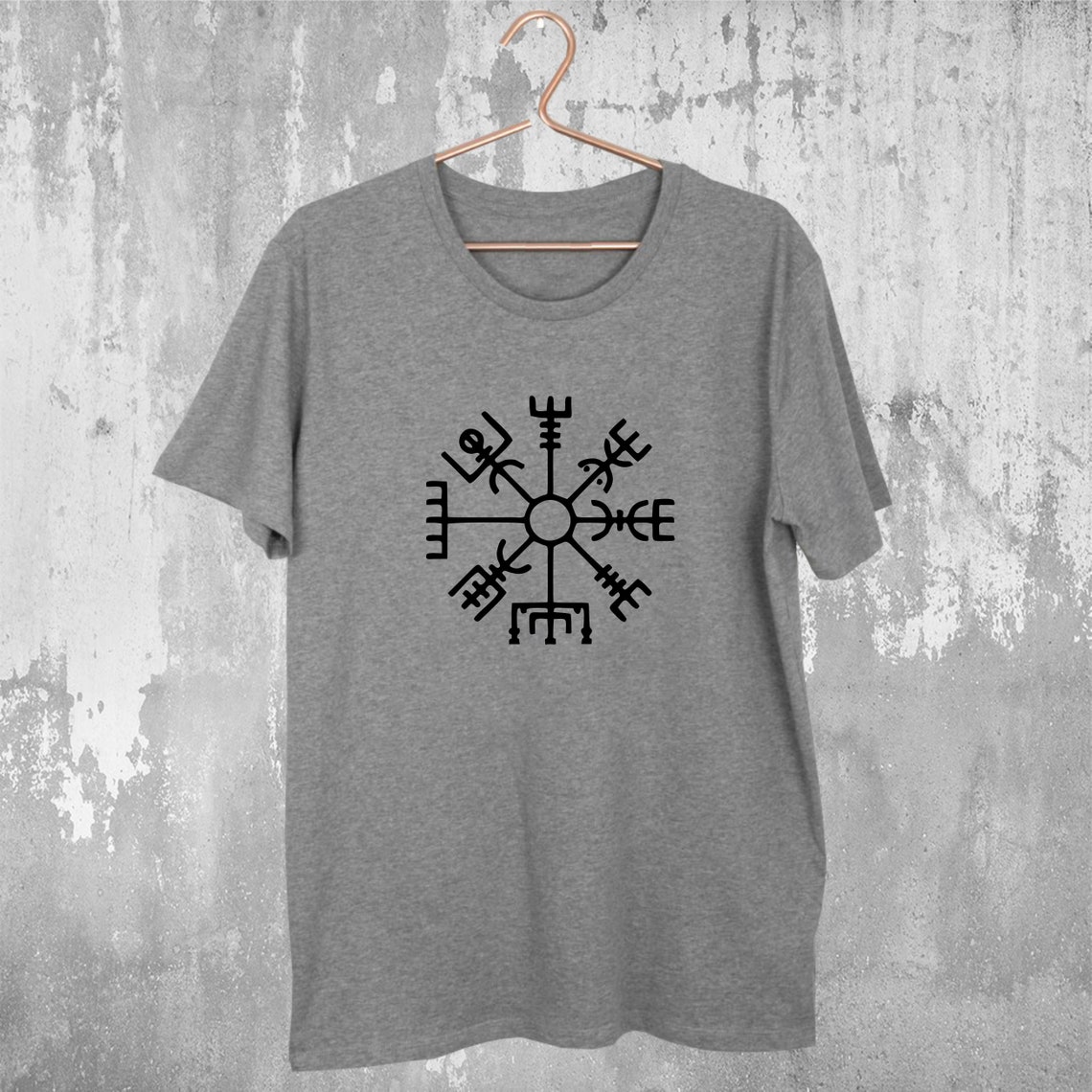 Old NORSE VEGVISIR COMPASS Tshirt Men's Women's Tee | Etsy