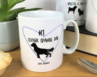 Taza de perro personalizada, madre de perro # 1, taza para mascotas, regalo de cumpleaños, regalo del día del padre, regalo del día de la madre, regalo de Navidad, relleno de medias